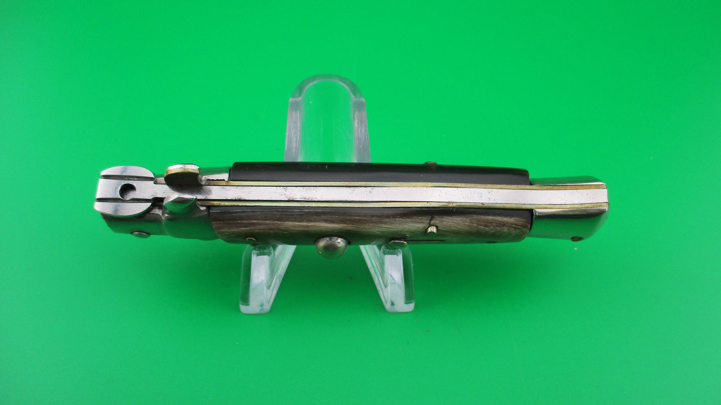 ROSTFREI 18cm Italian Stiletto Swivel bolster Vintage automatic knife 1970s