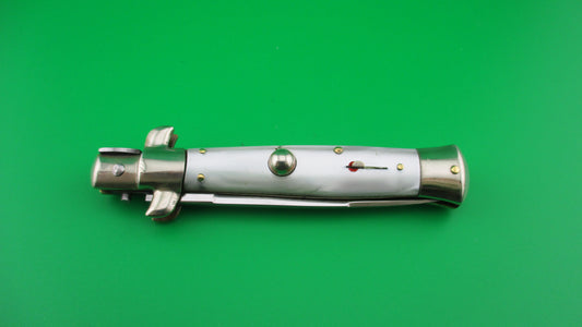 z Rostfrei IMPORT 18cm Italian Transitional Stiletto Pearlex automatic knife