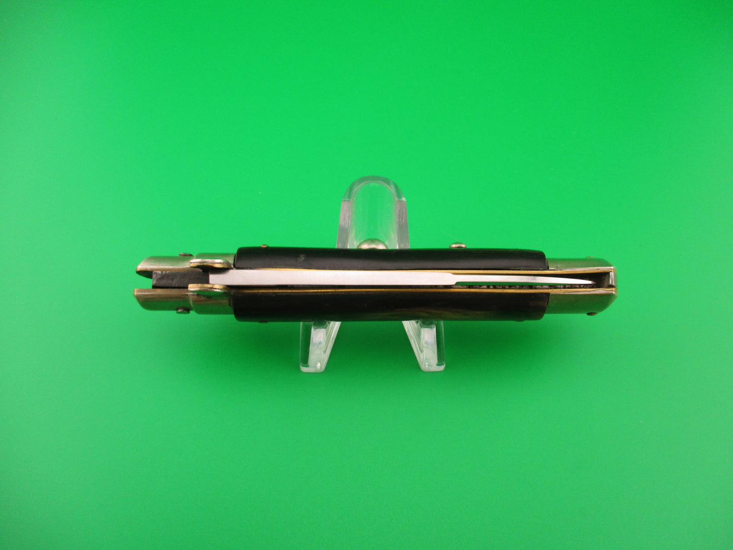 Rostfrei (slant) PATENT 20cm Italian Vintage BoBc Black automatic knife