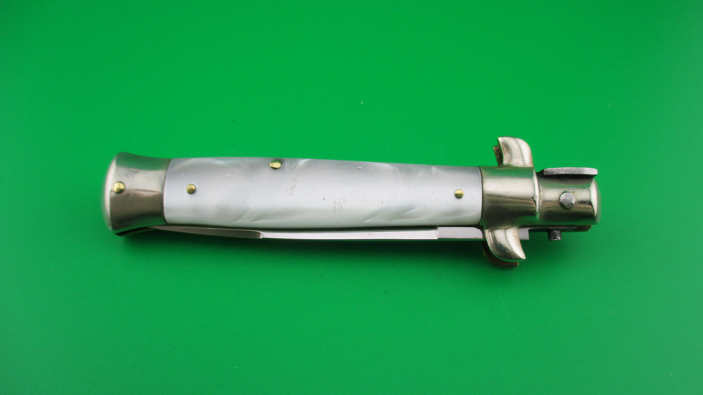 z Rostfrei IMPORT 18cm Italian Transitional Stiletto Pearlex automatic knife