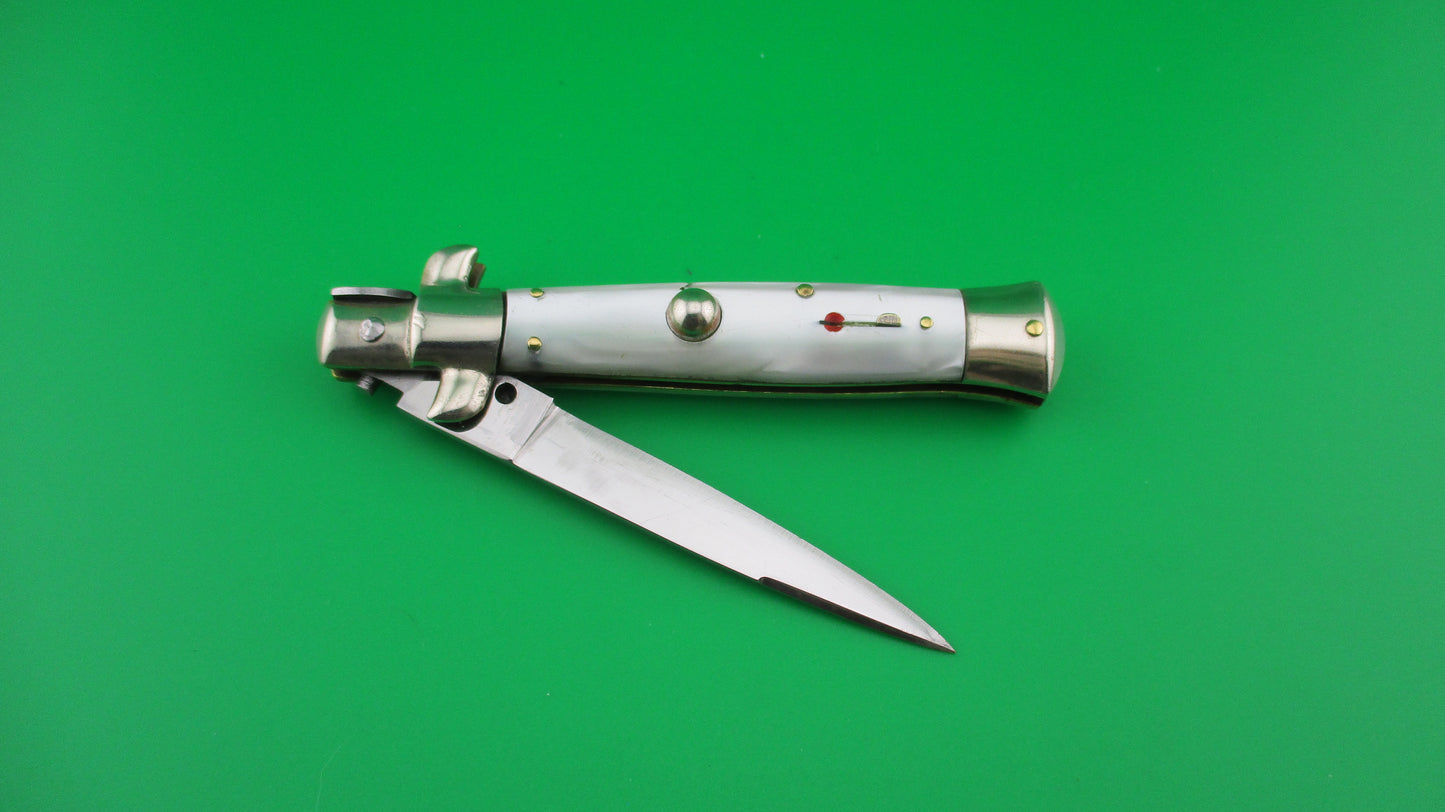 z Rostfrei IMPORT 18cm Italian Transitional Stiletto Pearlex automatic knife