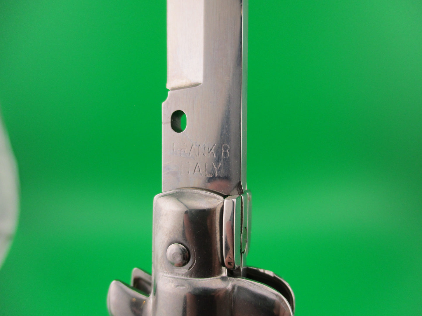 FRANK B ITALY 28cm Italian Stiletto Swivel bolster bayonet automatic knife