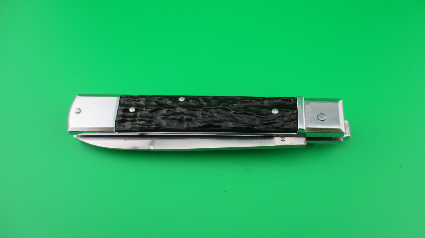 z Bonsa SOLINGEN GERMANY 11cm German Slimline Hollow Lever automatic knife