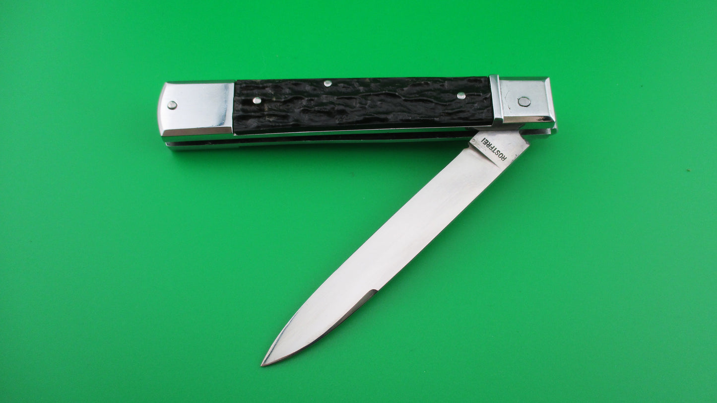 z Bonsa SOLINGEN GERMANY 11cm German Slimline Hollow Lever automatic knife