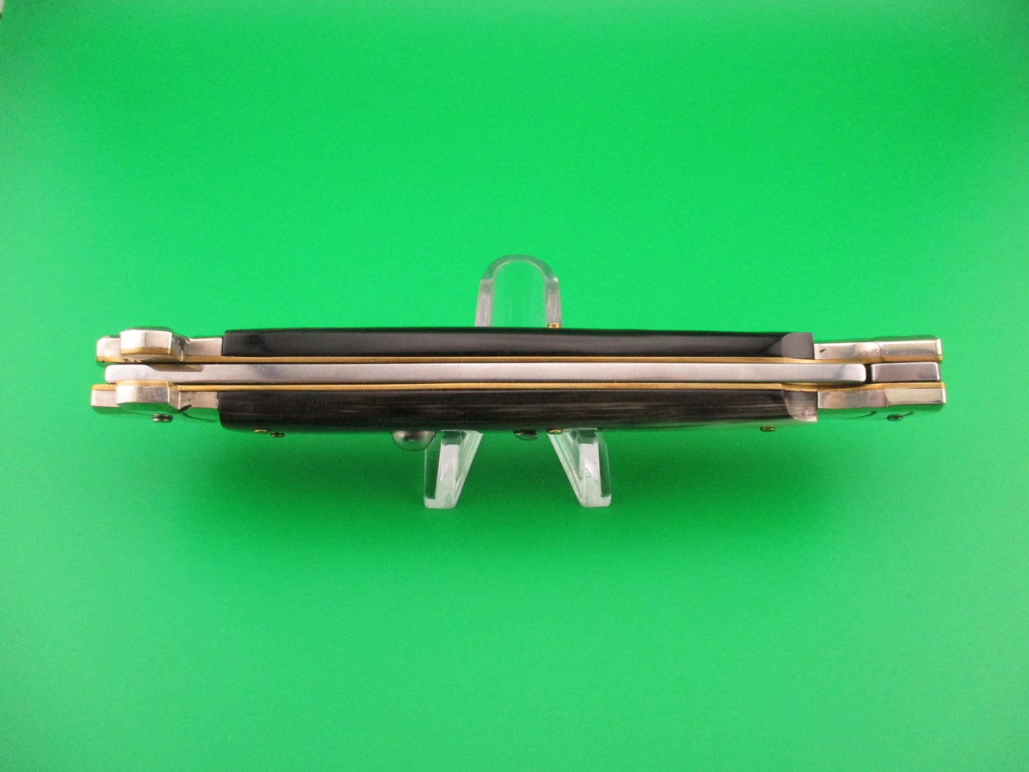 AGA CAMPOLIN 28cm Italian Maltese crossguard horn automatic knife