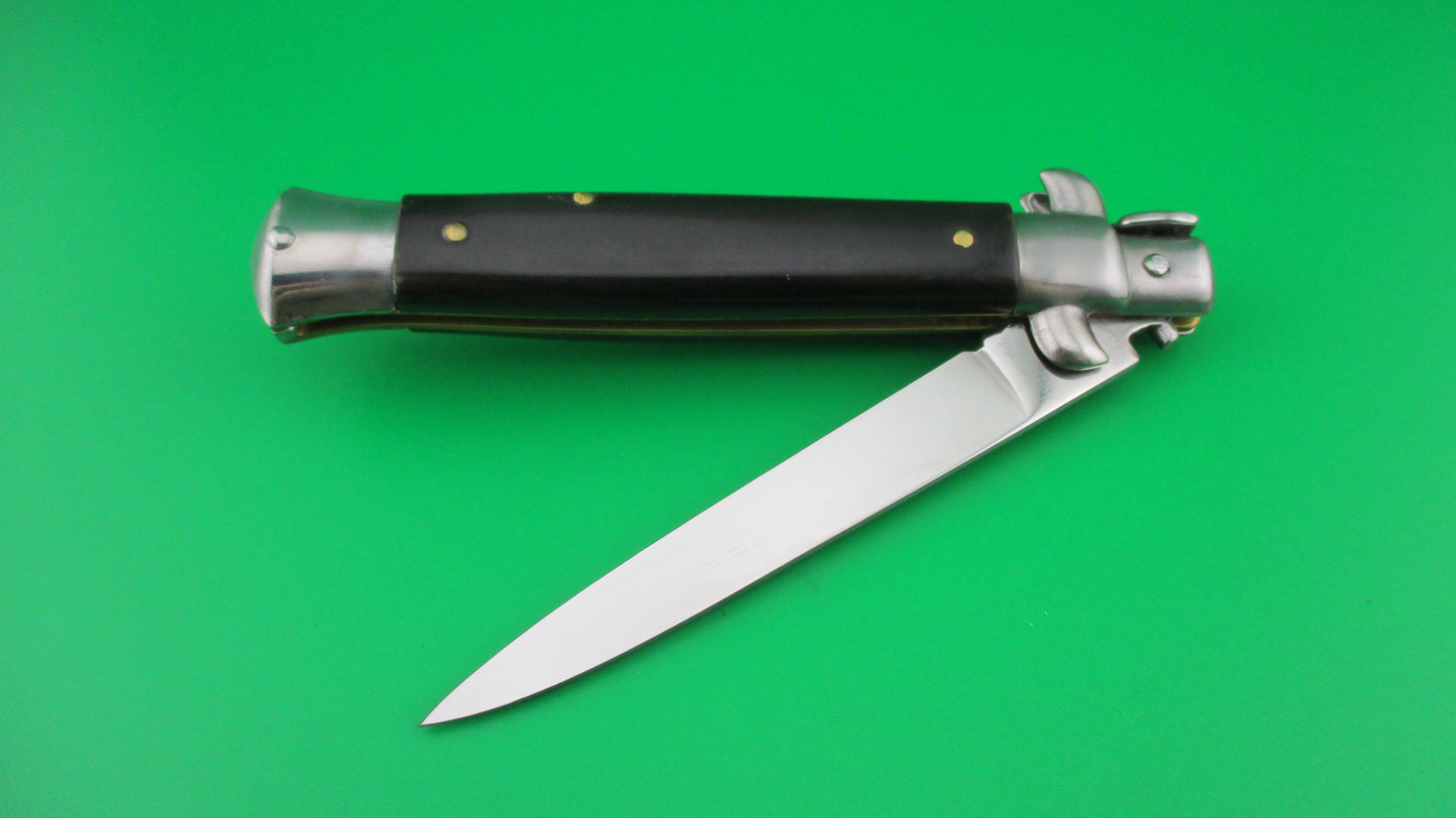 O ROSTFREI 22cm Italian Stiletto swivel bolster vintage automatic knife