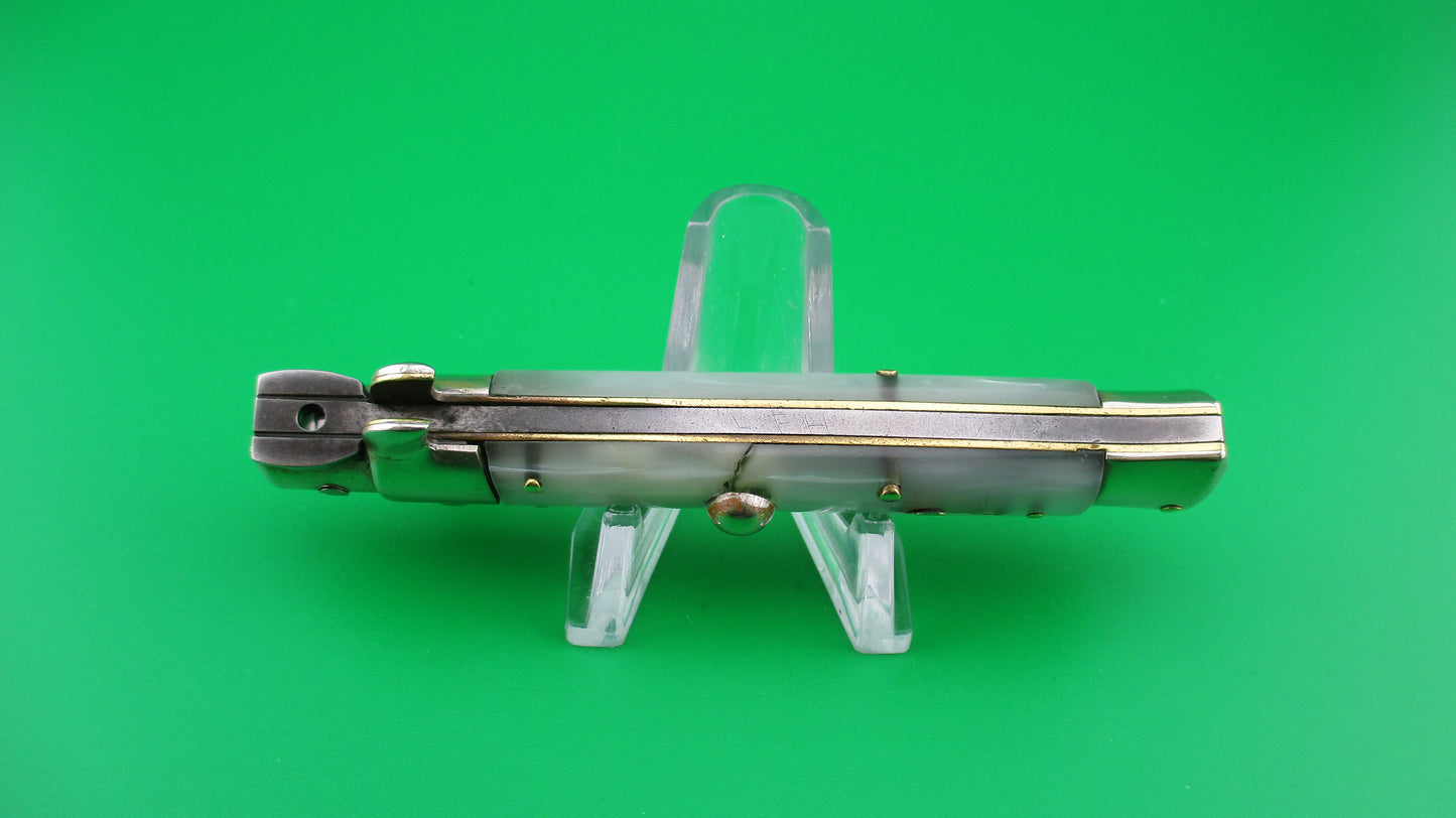 z Rostfrei IMPORT 18cm Italian Transitional Stiletto Pearlex automatic knife