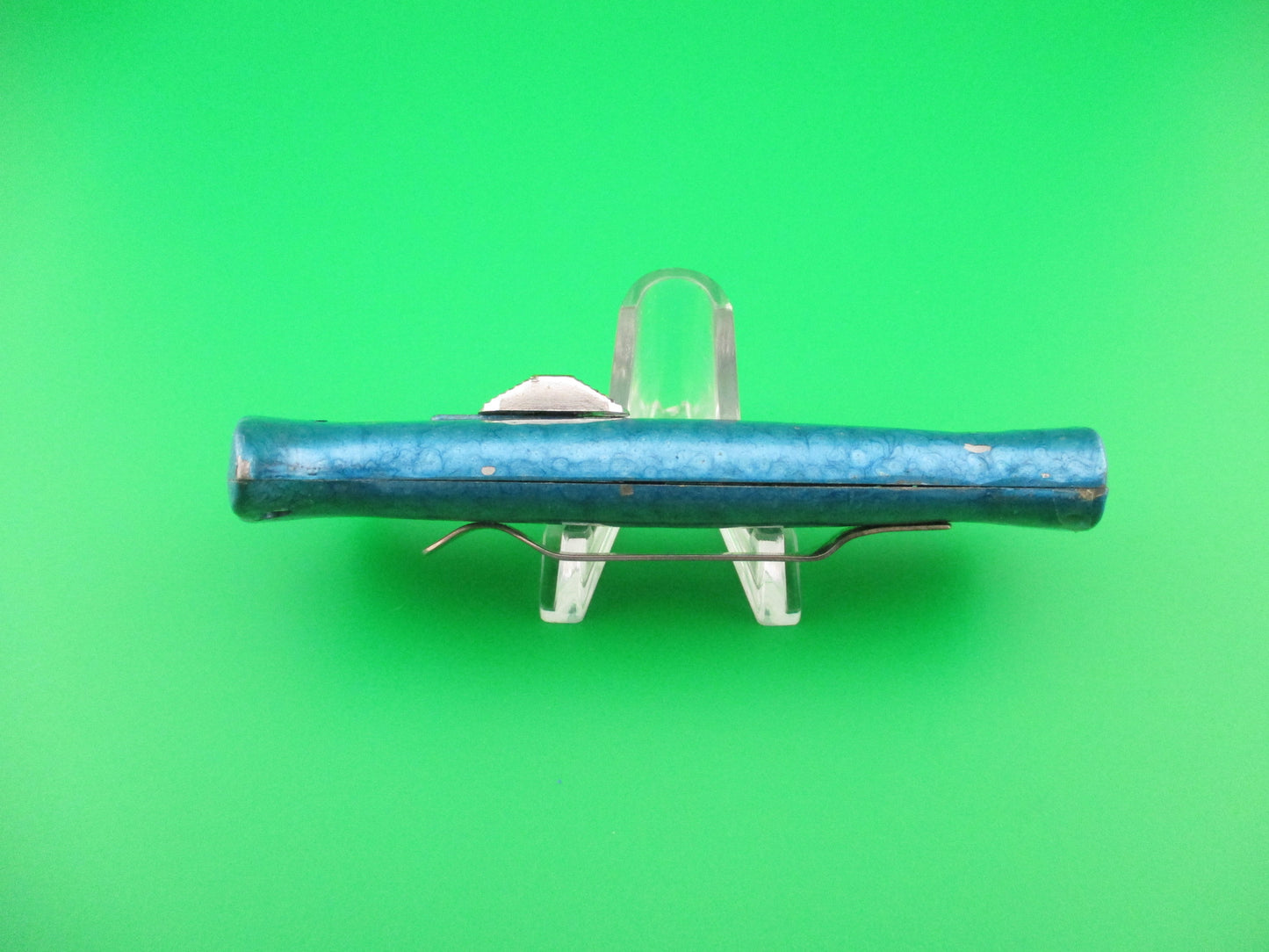 STAINLESS STEEL 19cm Blue Asian OTF DA Dagger blade automatic knife