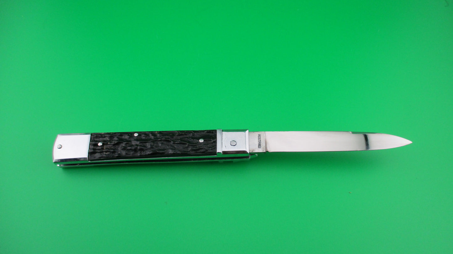 z Bonsa SOLINGEN GERMANY 11cm German Slimline Hollow Lever automatic knife