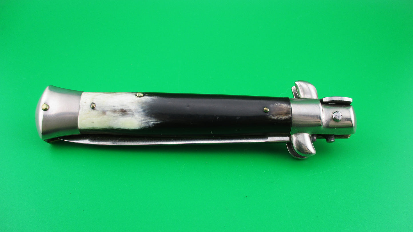 Rostfrei (slant) 20cm Italian transitional Stiletto vintage automatic knife