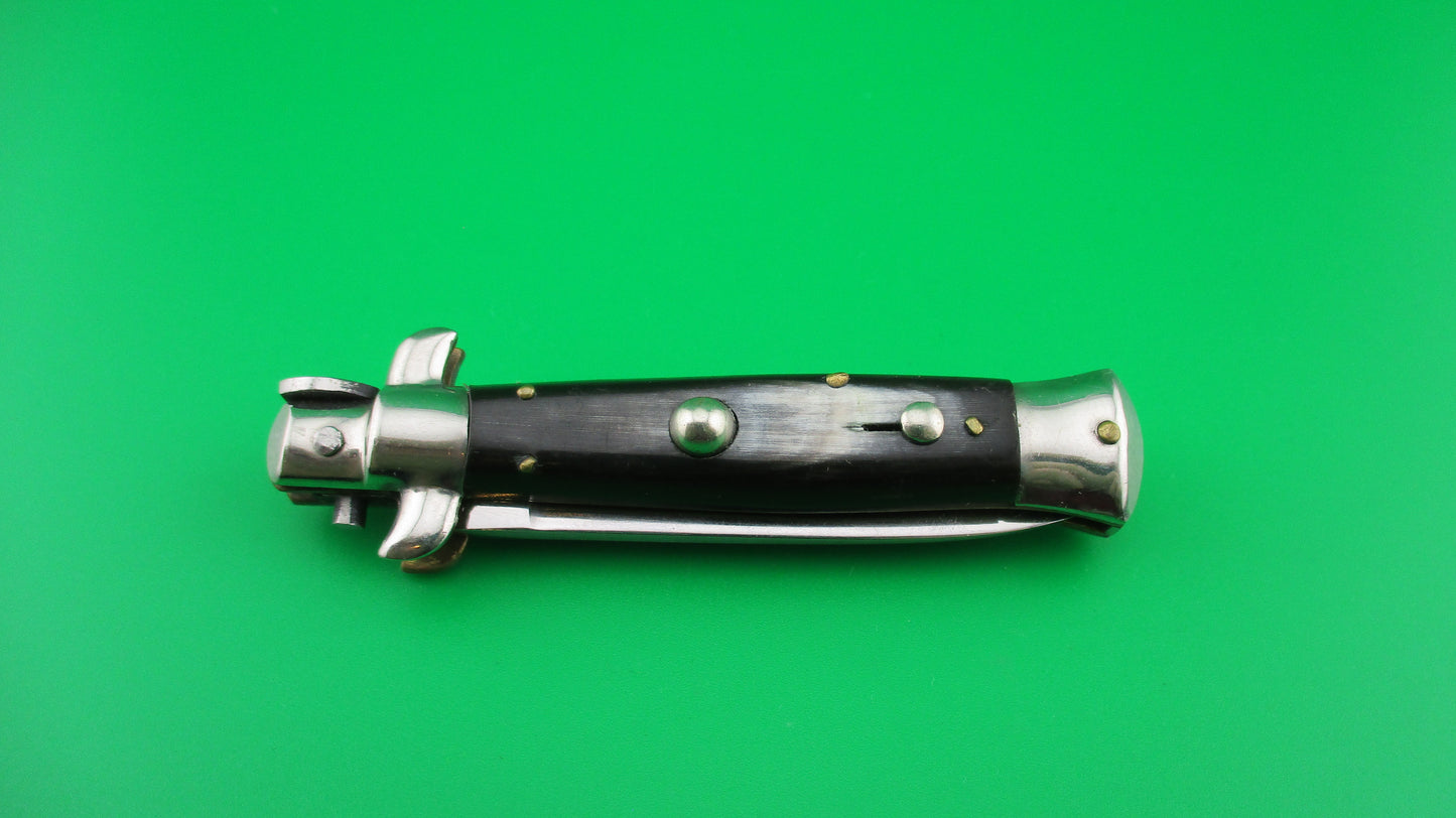 Rostfrei (slant) 14cm Italian transitional Small button stiletto automatic knife
