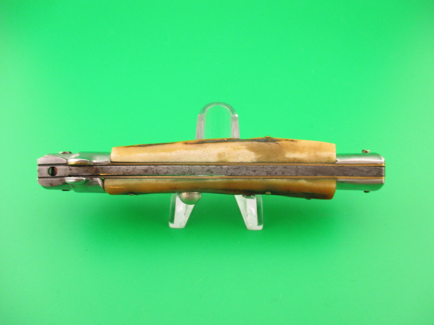 VIRGINIA INOX 23cm Italian Transitional Stag Stiletto switchblade knife