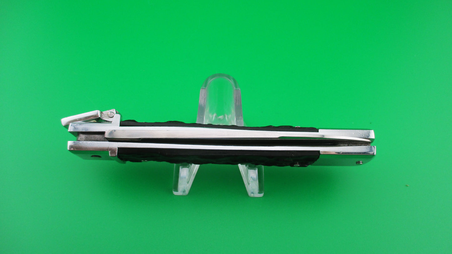 z Bonsa SOLINGEN GERMANY 11cm German Slimline Hollow Lever automatic knife