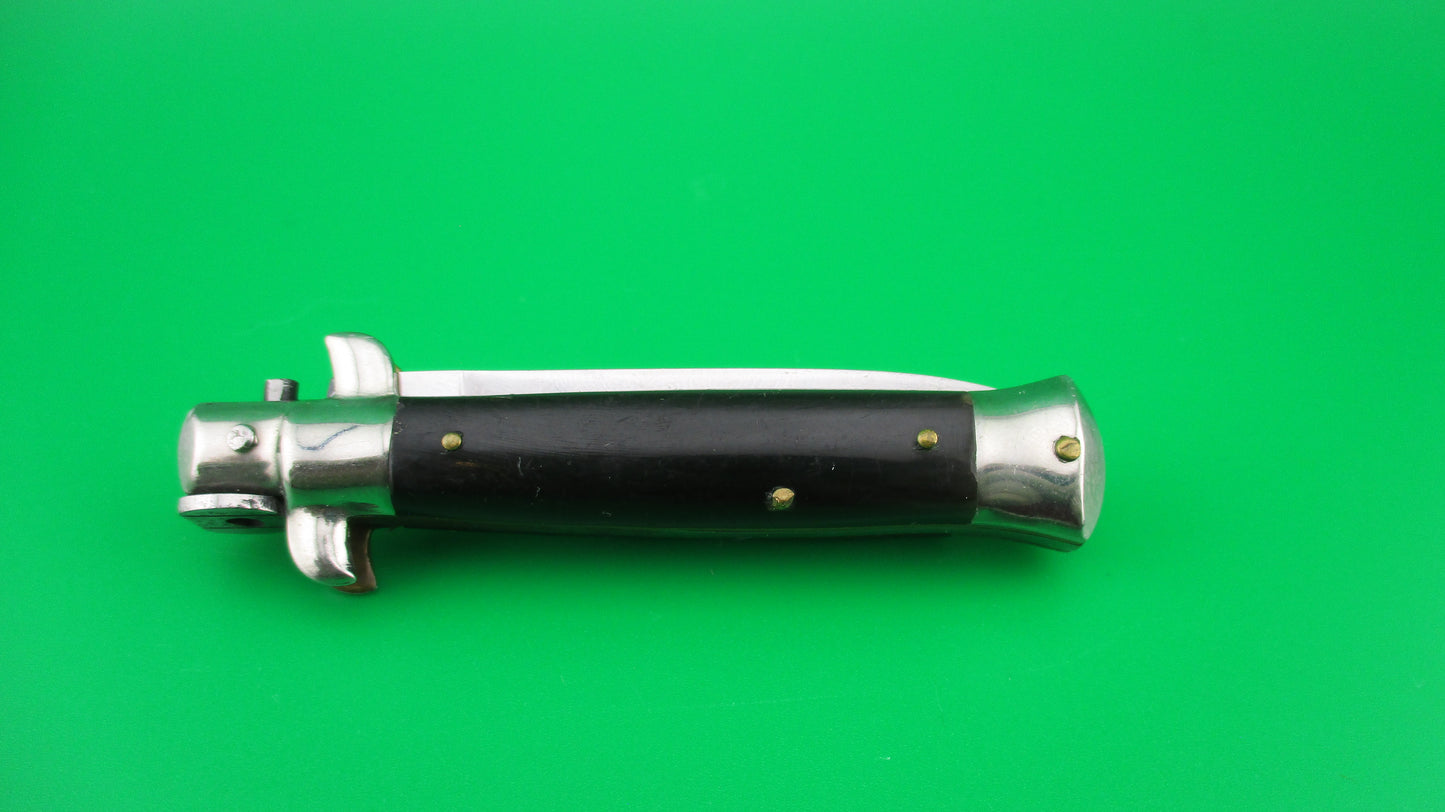 Rostfrei (slant) 14cm Italian transitional Small button stiletto automatic knife