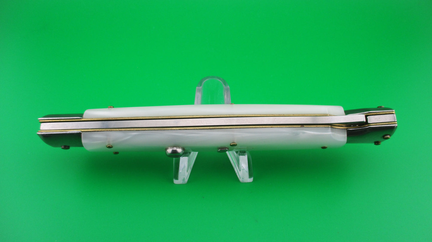FRANK B ITALY 28cm Italian Swing Guard Pearlex automatic knife