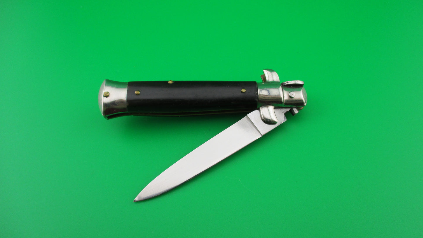 Rostfrei (slant) 14cm Italian transitional Small button stiletto automatic knife