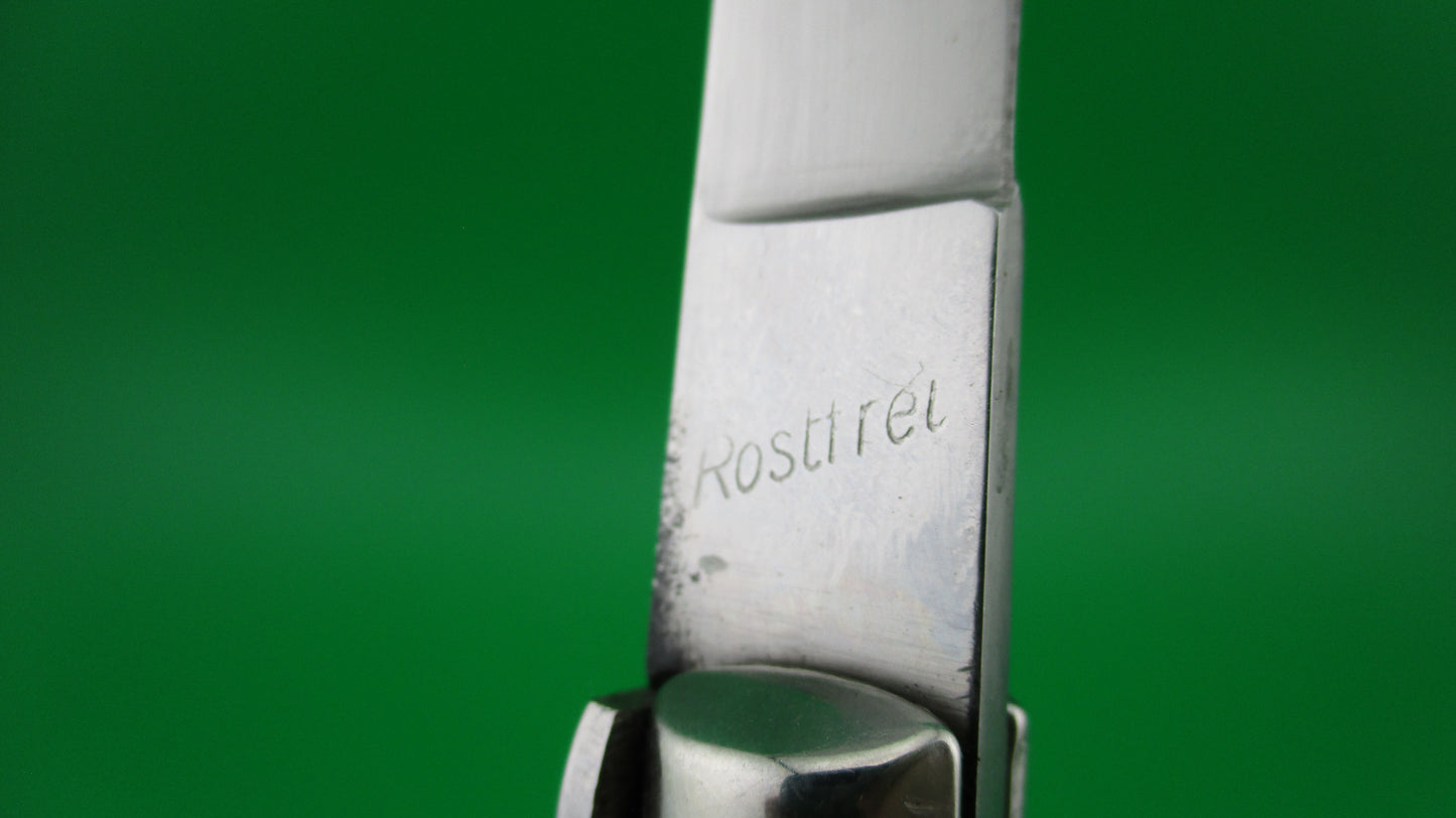 Rostfrei (slant) 20cm Italian transitional Stiletto vintage automatic knife