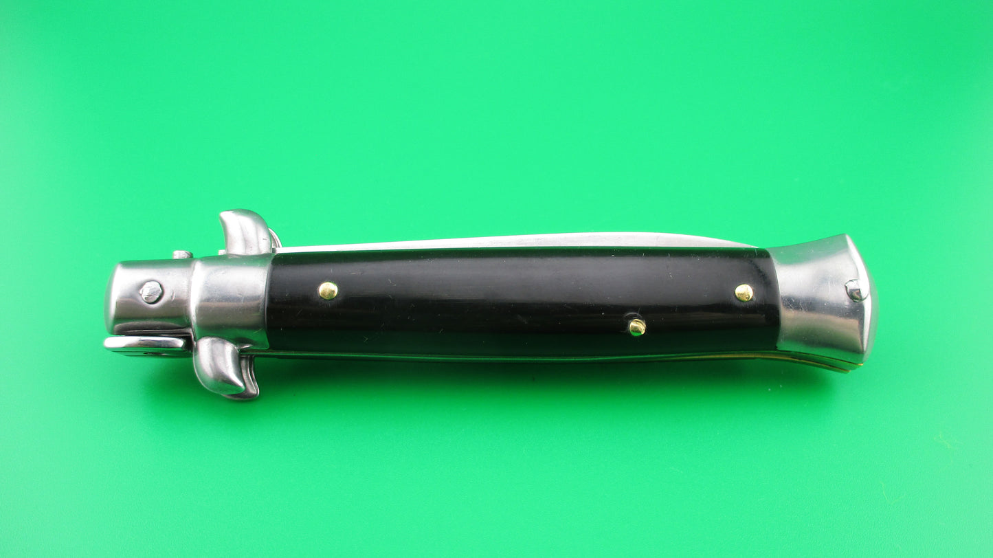 z INOX 20cm Italian Stiletto Vintage swivel bolster spearpoint switchblade