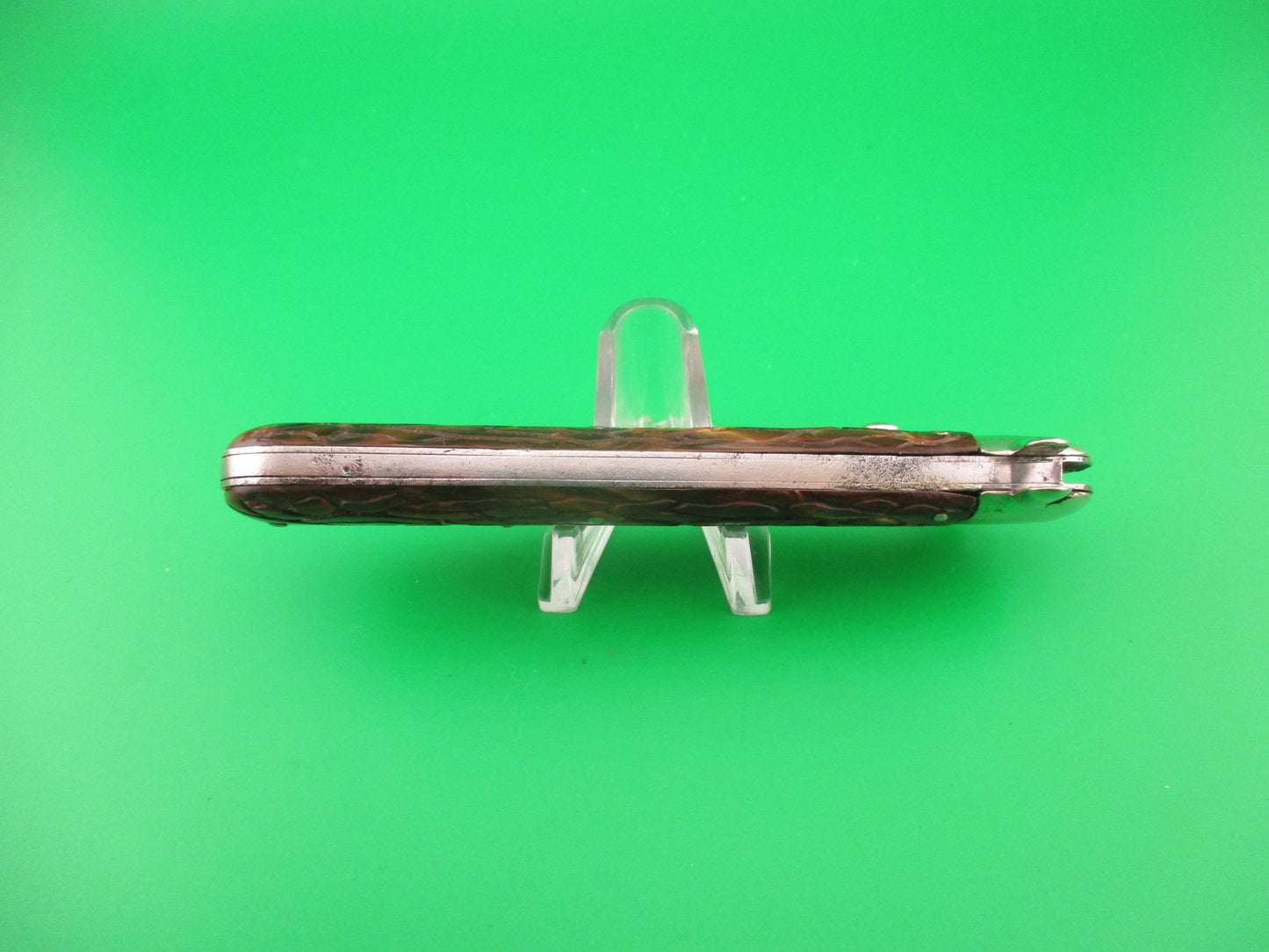 PRESTO DERBY Hunter wormgroove brain 1940s Vintage automatic knife