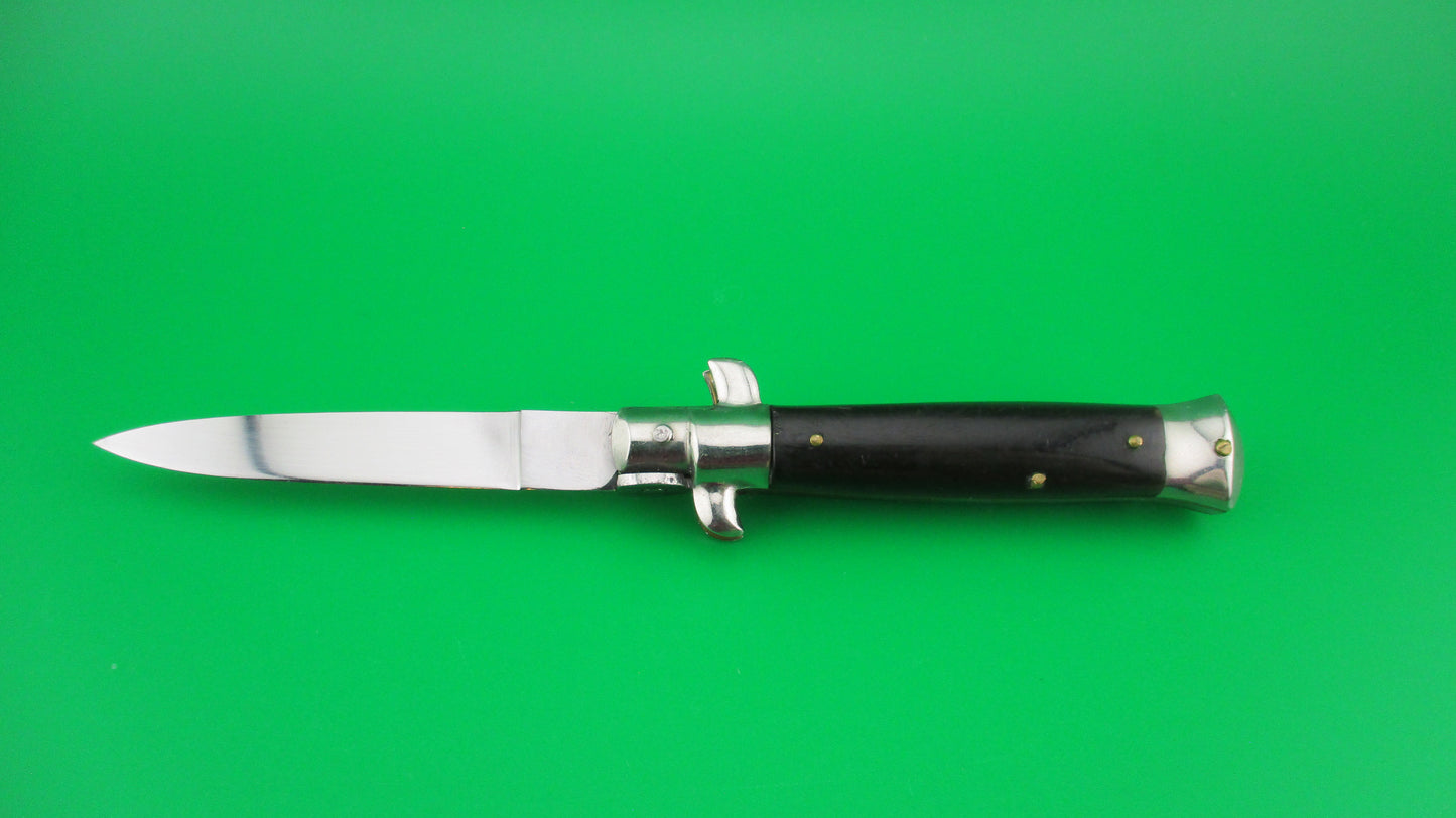 Rostfrei (slant) 14cm Italian transitional Small button stiletto automatic knife