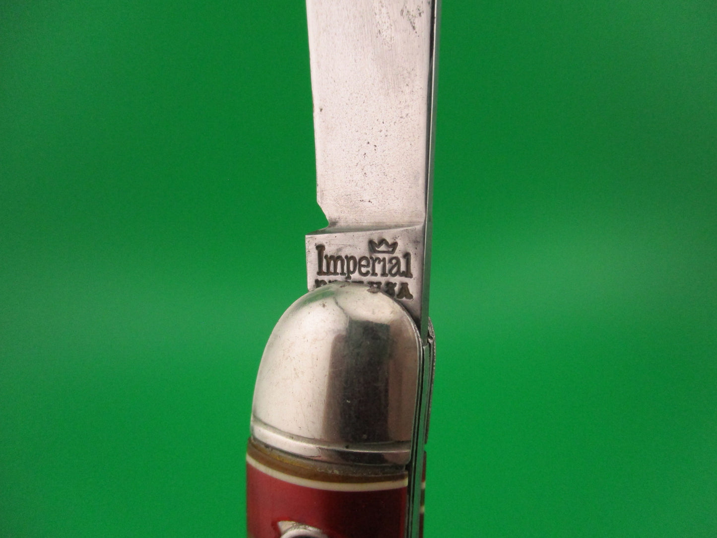 IMPERIAL Toothpick Candystripe Vintage switchblade knife fish scaler JM90PBFC