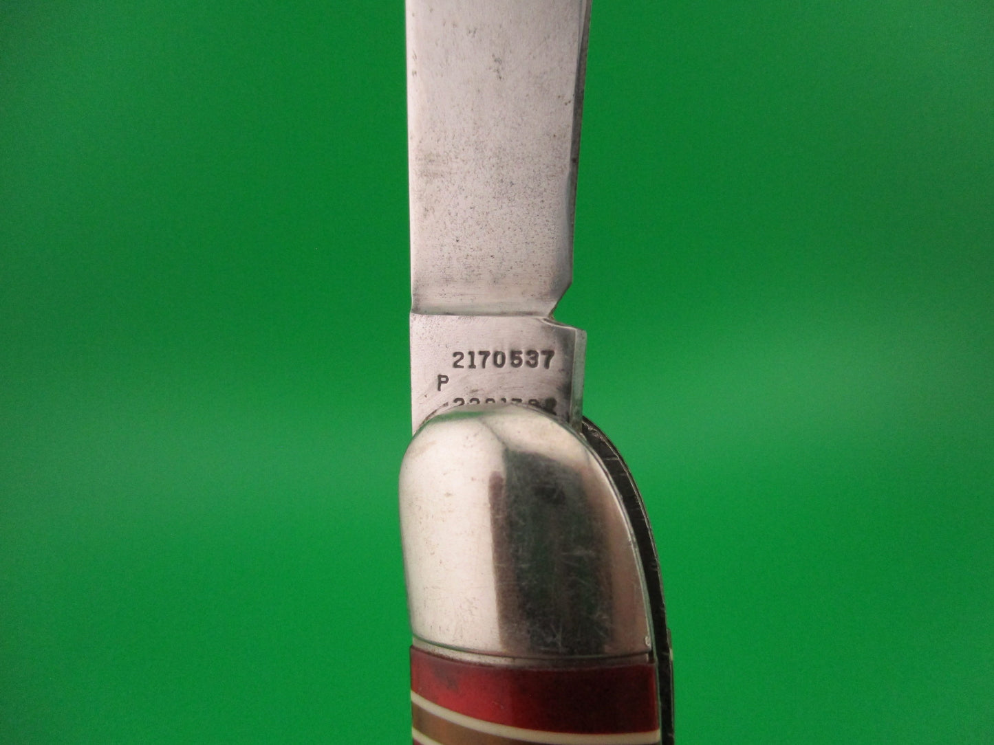 IMPERIAL Toothpick Candystripe Vintage switchblade knife fish scaler JM90PBFC
