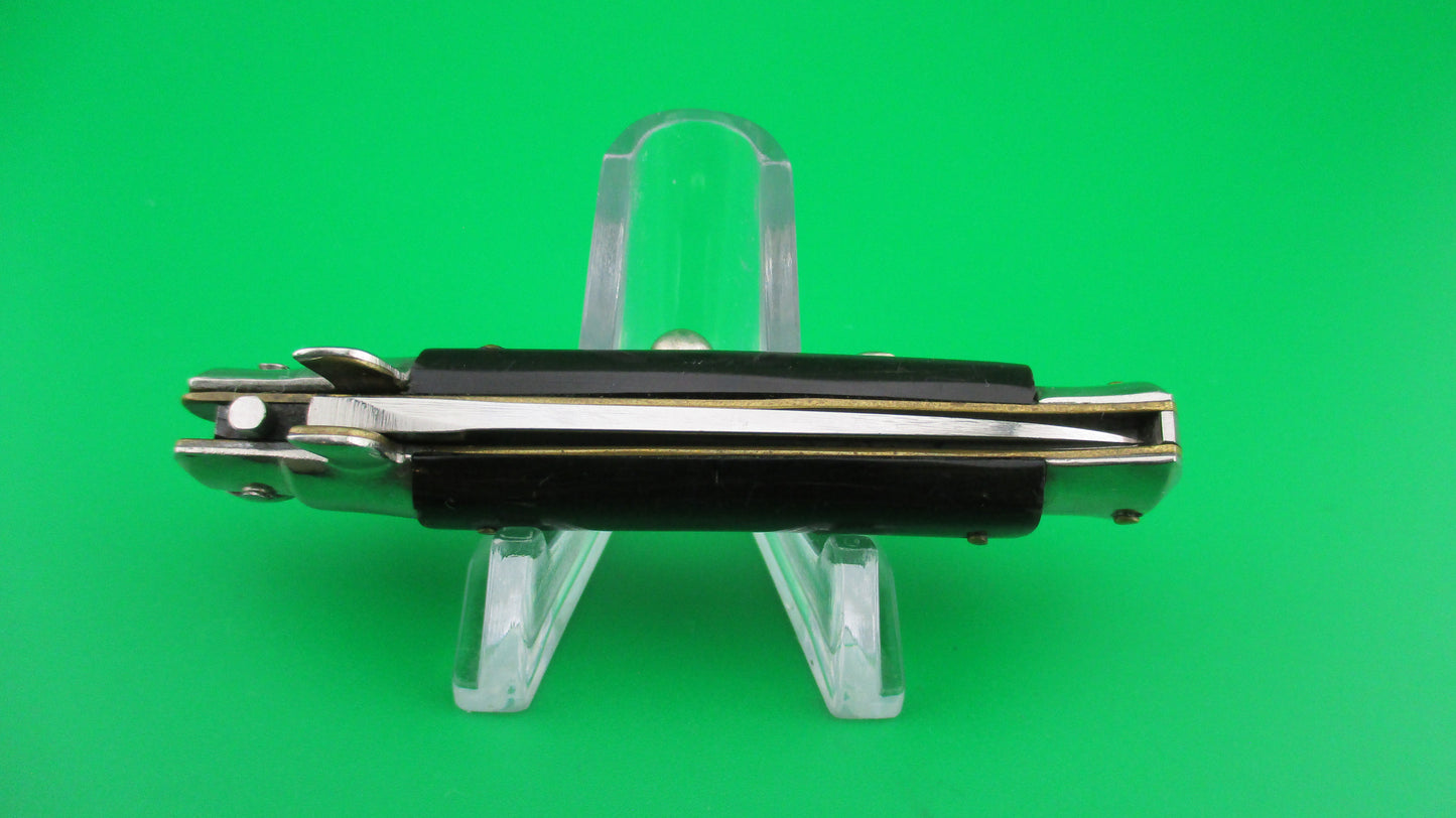 Rostfrei (slant) 14cm Italian transitional Small button stiletto automatic knife