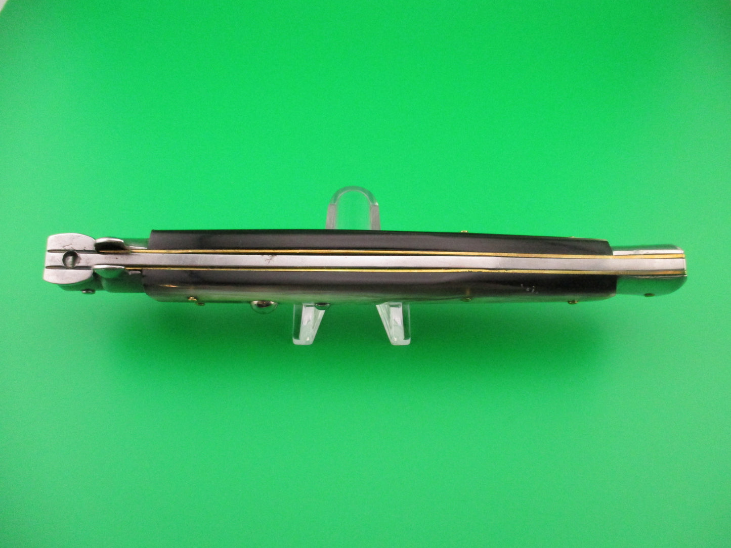 STILETTO ITALY 33cm Italian Stiletto KRIS Brazilian Horn automatic knife