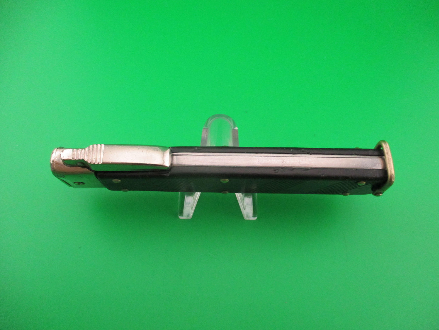 OTHELLO ROSTFREI 1960 23cm German Trap door Gravity knife military