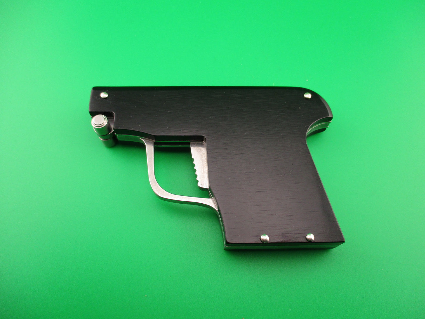 AGA CAMPOLIN MANIAGO ITALY 2019 Pistol shaped automatic knife