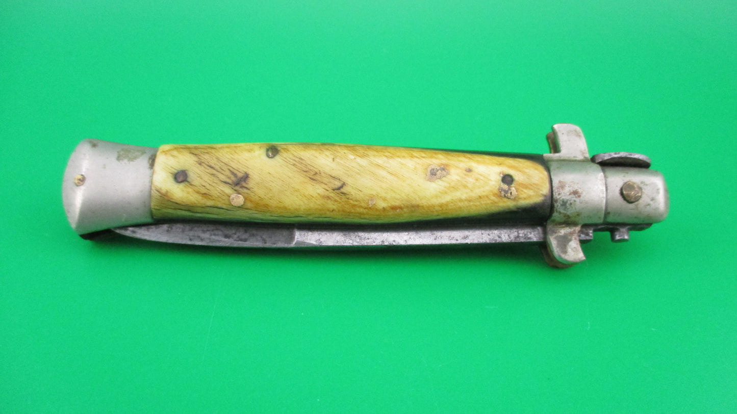 Latama 18cm Italian Wasp body Flatguard Picklock 1940s vintage automatic knife
