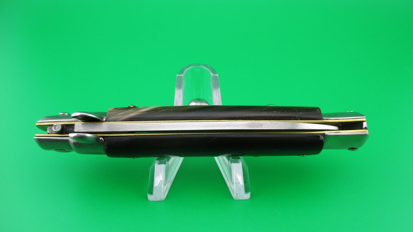 z INOX 20cm Italian Stiletto Vintage swivel bolster spearpoint switchblade