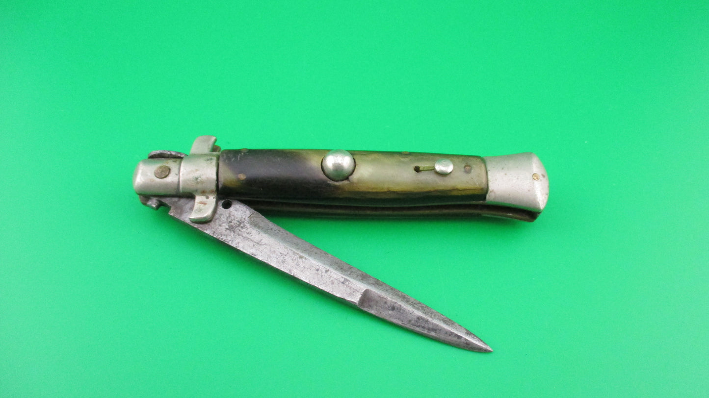 Latama 18cm Italian Wasp body Flatguard Picklock 1940s vintage automatic knife