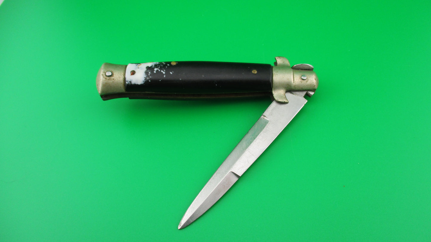 STAINLESS STEEL 18cm Japanese Picklock Stiletto Vintage 1960s automatic knife