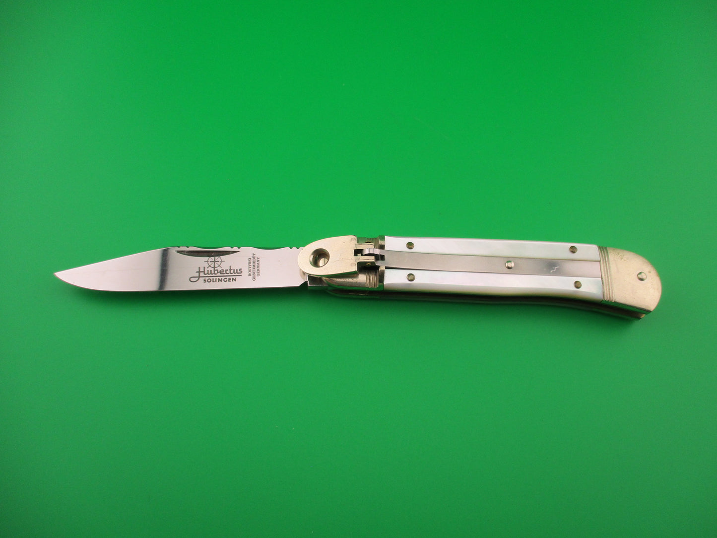 Hubertus SOLINGEN 10cm German Lever MOP automatic knife w file work