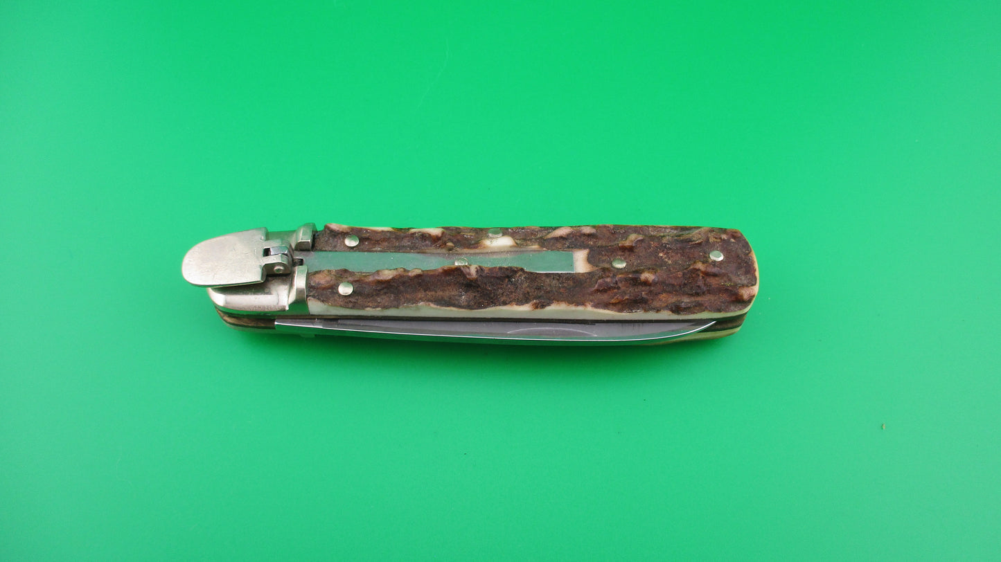 BOKER TREE BRAND 715 German Lever Stag Classic automatic knife