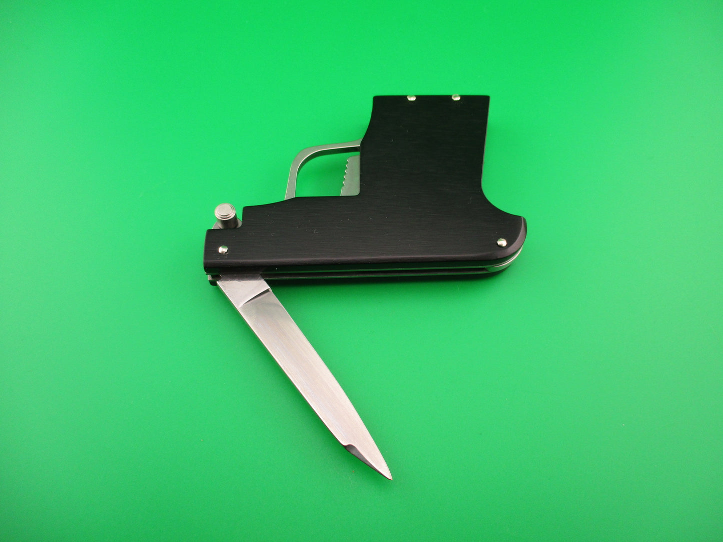 AGA CAMPOLIN MANIAGO ITALY 2019 Pistol shaped automatic knife