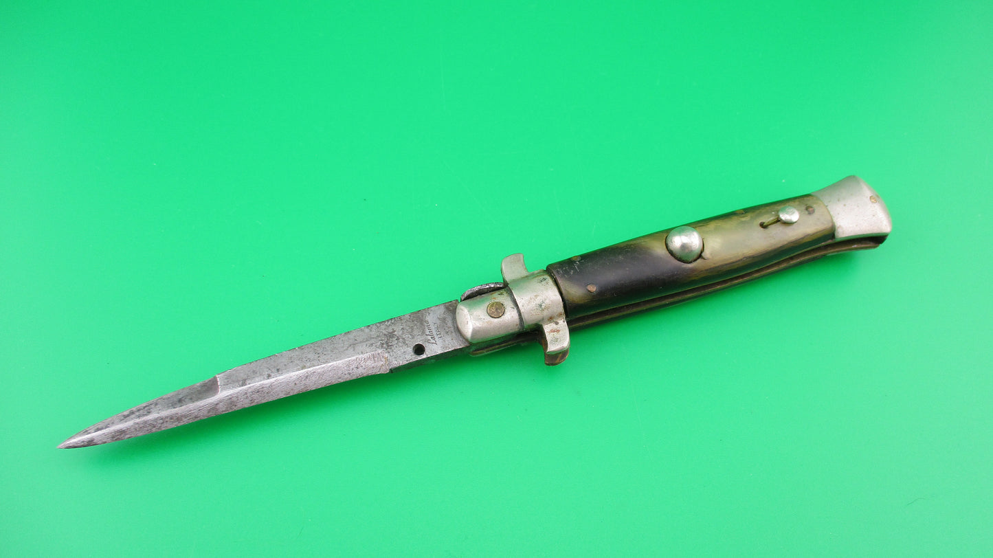 Latama 18cm Italian Wasp body Flatguard Picklock 1940s vintage automatic knife