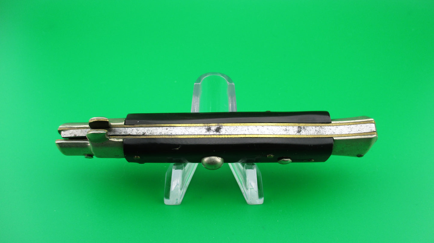 Rostfrei (slant) PATENT 20cm Italian Vintage BoBc Black automatic knife