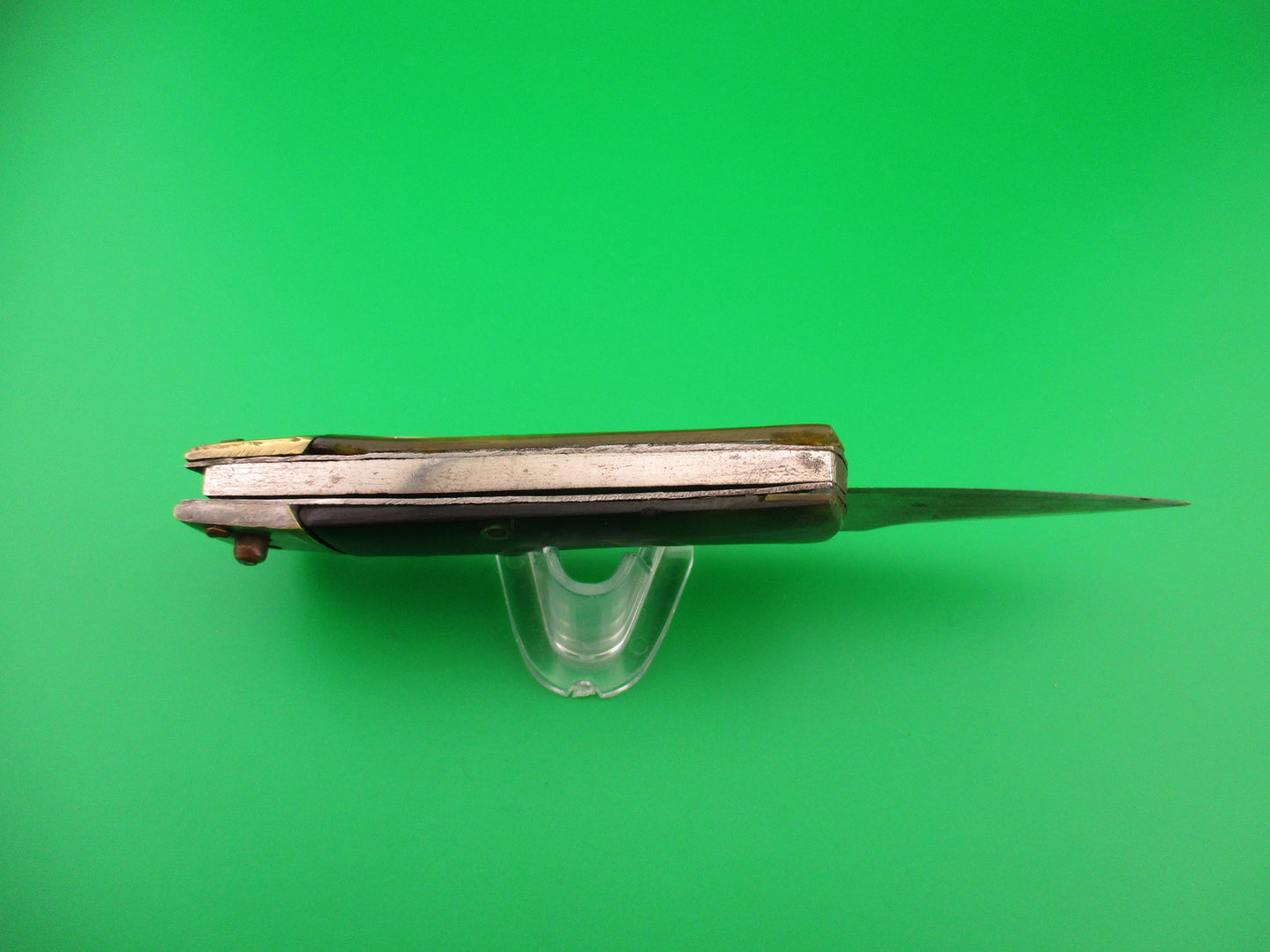 25cm Spanish Pig Sticker Vintage 1960s Automatic sheath knife w guards