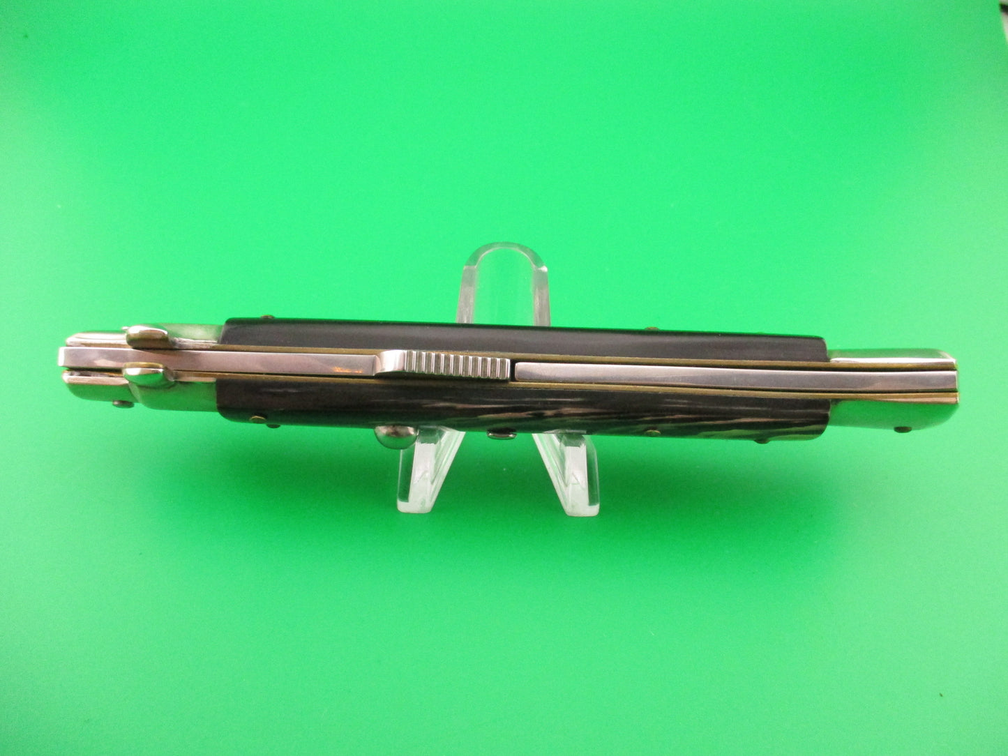 Frank Beltrame 28cm Italian Humpback Horn Limited Edition automatic knife