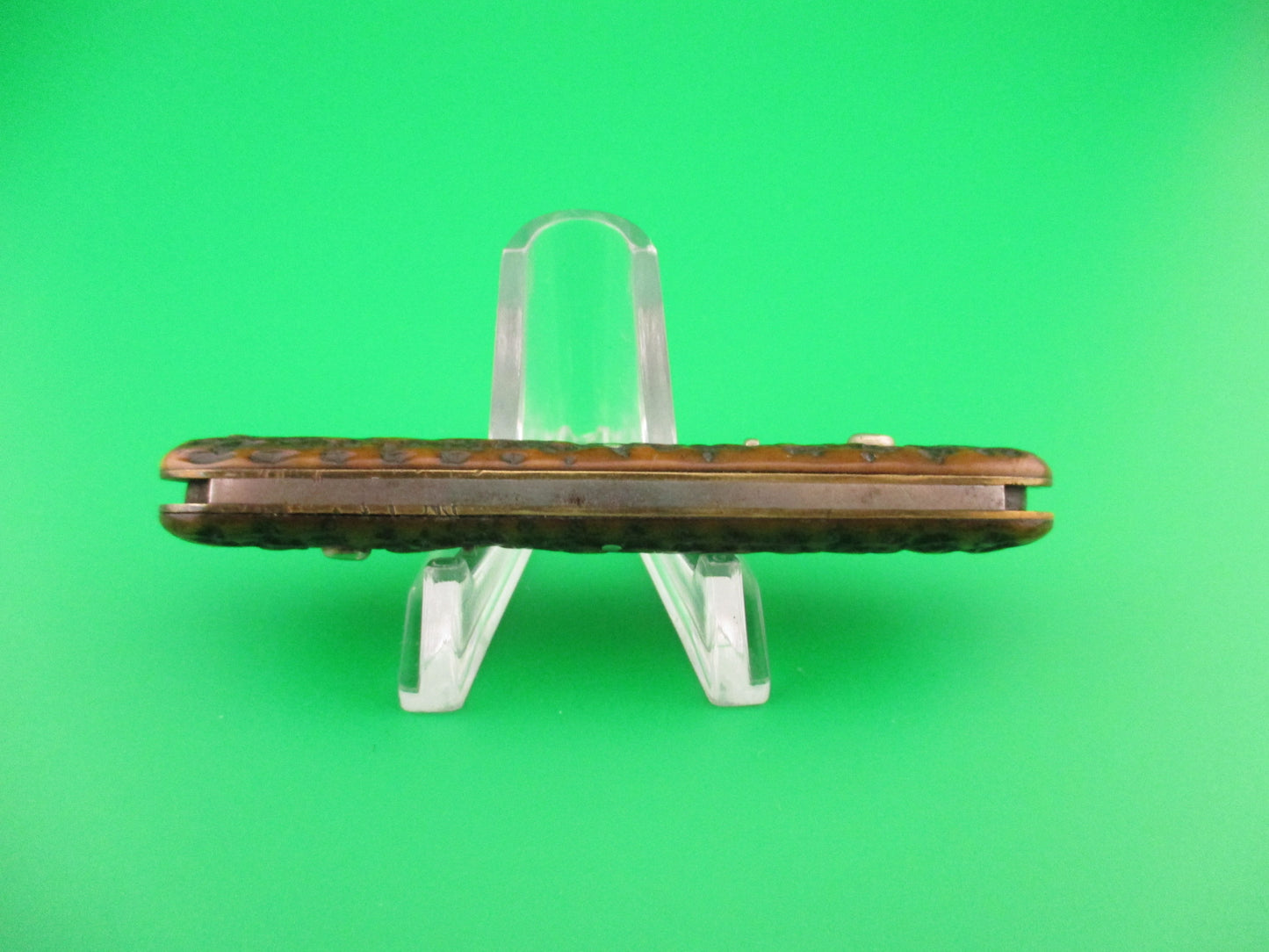 SCHRADE CUT CO 7403 Medium double Pick Bone early switchblade knife