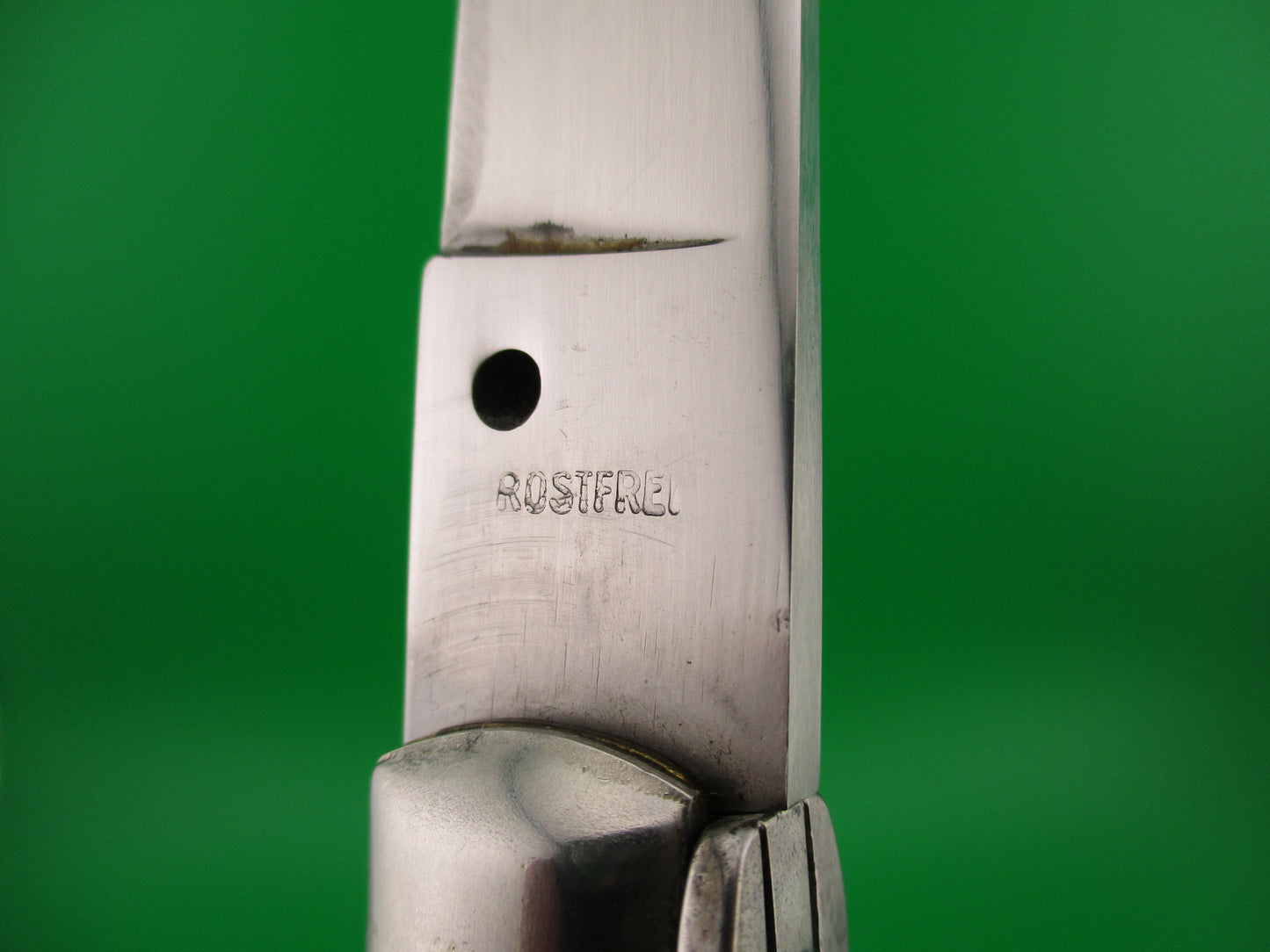 ROSTFREI 38cm Italian Stiletto Swivel Bolster Vintage 1980s switchblade knife