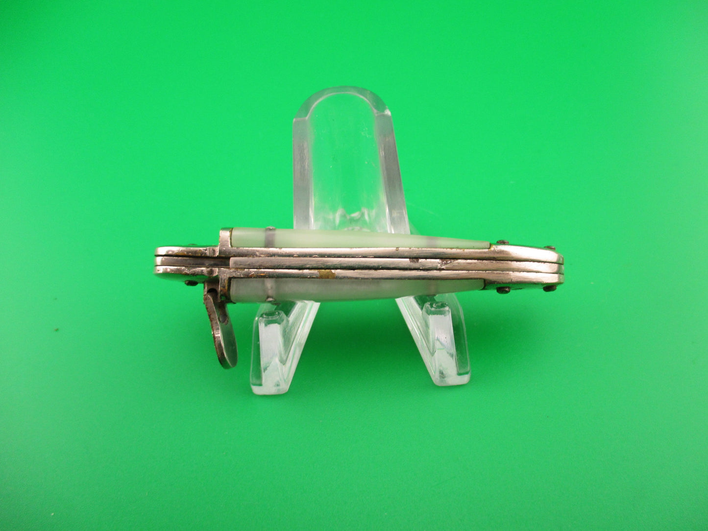 Toledo 12cm Spanish Lever Vintage Pearlex Tourist Souvenir automatic knife