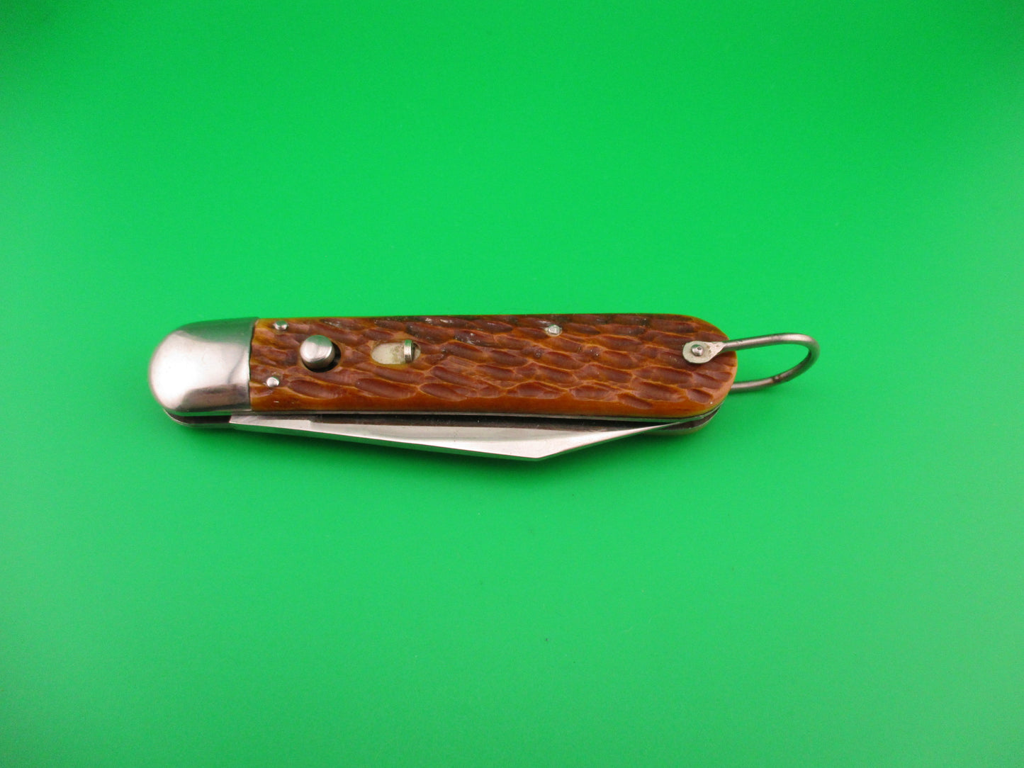 PRESTO M2 Bone WWII vintage Paratrooper automatic knife