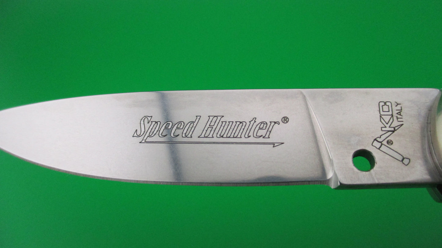 z AKC ITALY SPEED HUNTER 18cm Italian Pearlex automatic knife