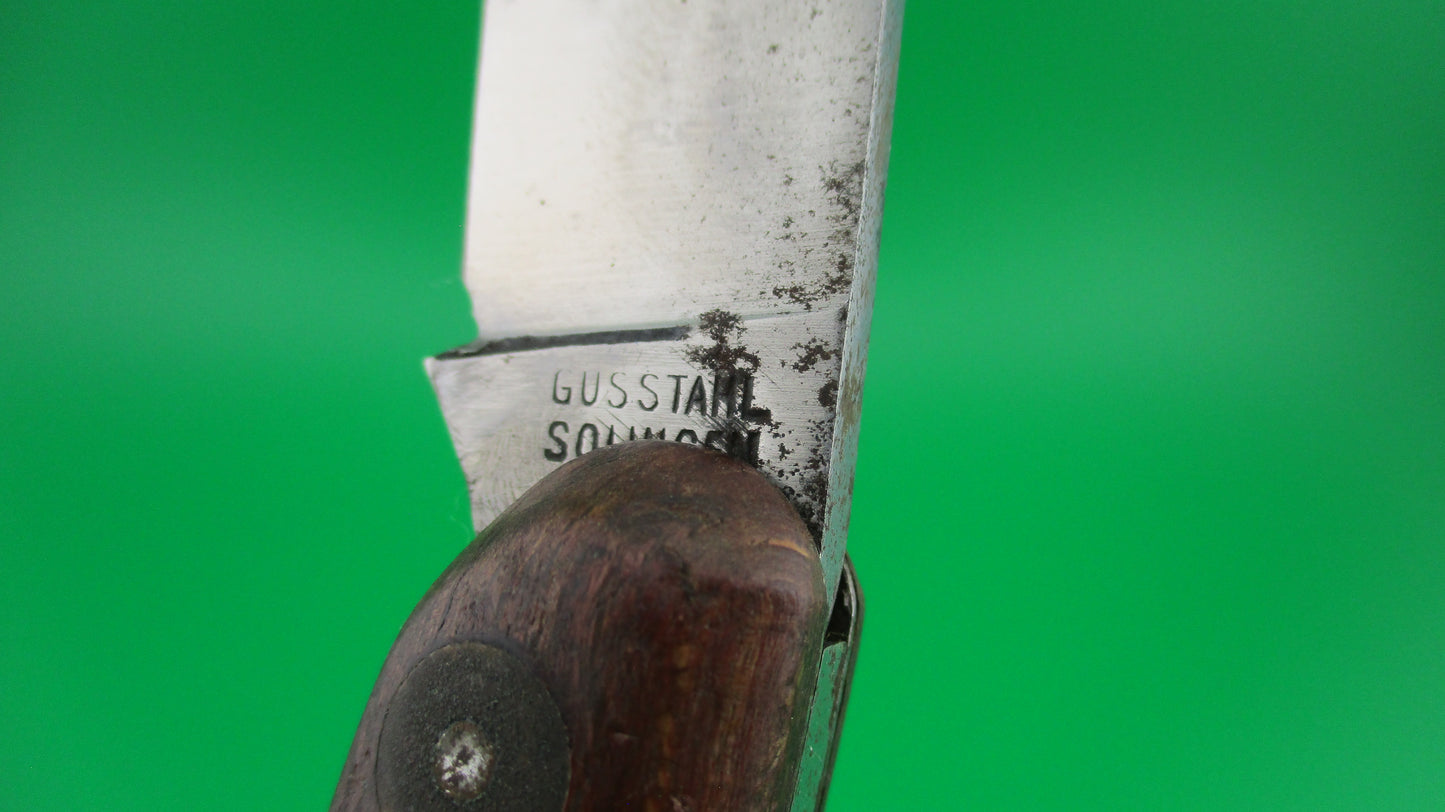 GUSSTAHL SOLINGEN 19cm German Pruning knife Salesman's sample from 2020 Mexico find