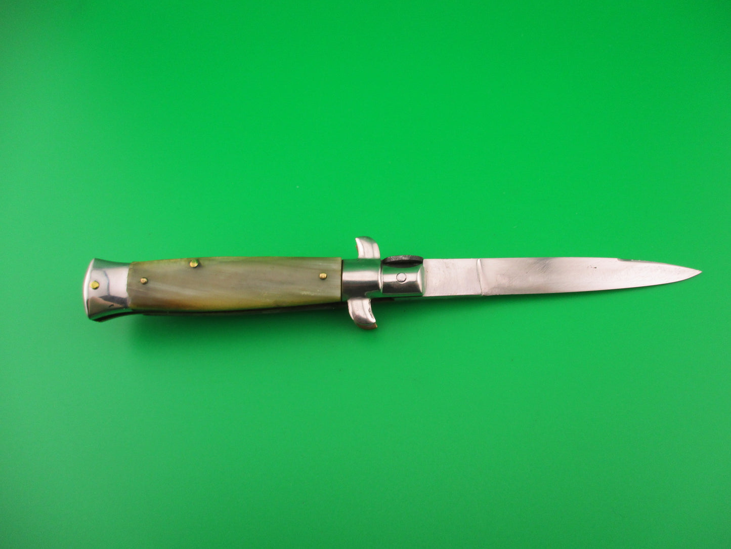 Rostfrei (slant) 16cm Italian Transitional Swivel bolster automatic knife