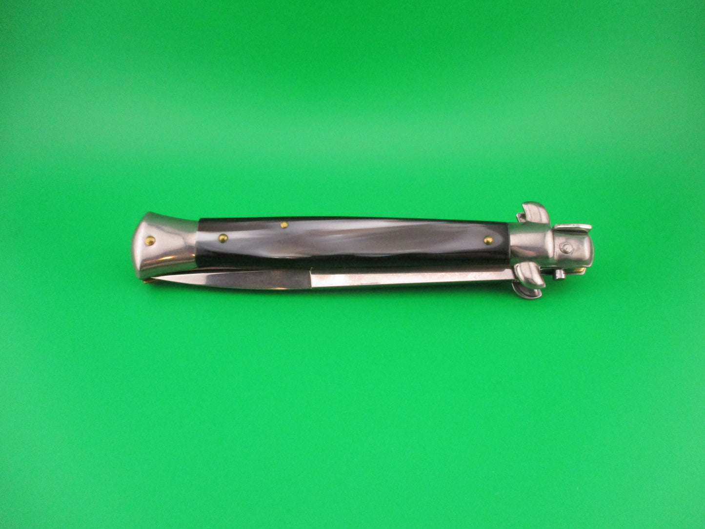 FRANK B ITALY 28cm Italian Stiletto Swivel bolster bayonet automatic knife