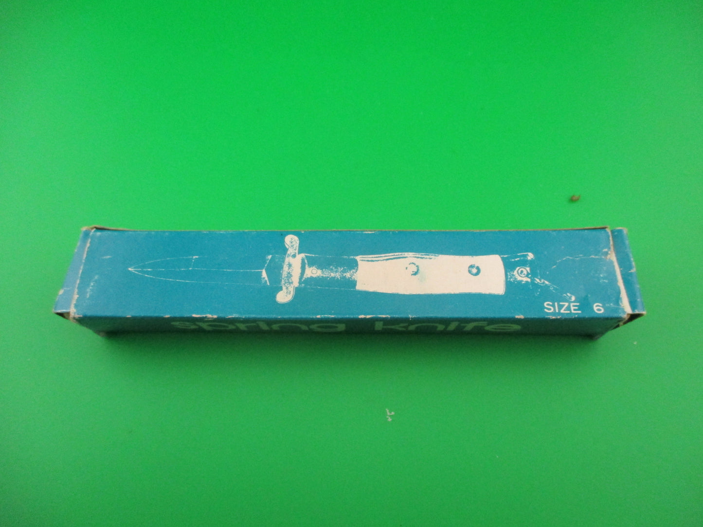 Stainless Steel 26cm Vintage SPRING KNIFE Swing guard NOS automatic knife